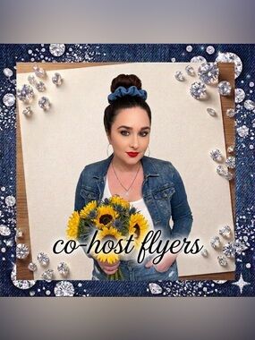 ✨We’re LIVE✨ Co-Host Flyer! Share/Solo Show!